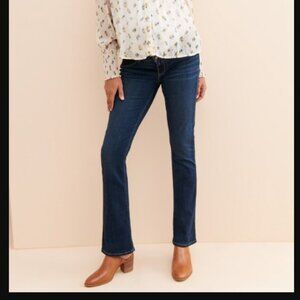 Paige Manhattan Slim Bot Cut Dark Maternity Jeans NWT Size 34 #72